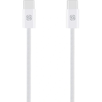 OBALME Кабел OBAL-ME Super Fast USB-C към USB-C, Braided Cable, 60W, 1m, бял (CC60BWH)