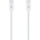OBALME Кабел OBAL-ME Super Fast USB-C към USB-C, Braided Cable, 60W, 1m, бял (CC60BWH)