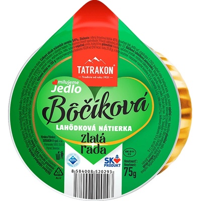 Tatrakon Bôčiková nátierka Zlatá rada 75g