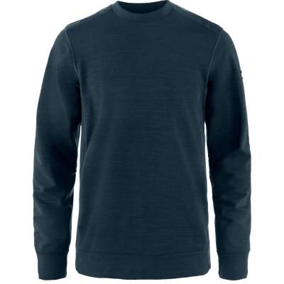 Fjällräven Мъжки поларен пуловер Fjällräven Keb Fleece Crew Neck Fleece jumper - Dark Navy - размер XL (005-6876-0214)