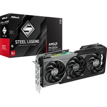 ASRock Radeon RX 9070 XT Steel Legend Dark 16GB GDDR6 256bit (RX9070XT SLD 16G)
