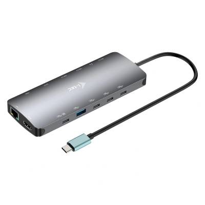 i-tec i-tec Metal C31NANOTRIPLEDOCKPD докинг станция Жичен USB 3.2 Gen 1 (3.1 Gen 1) Type-C Сив (C31NANOTRIPLEDOCKPD)