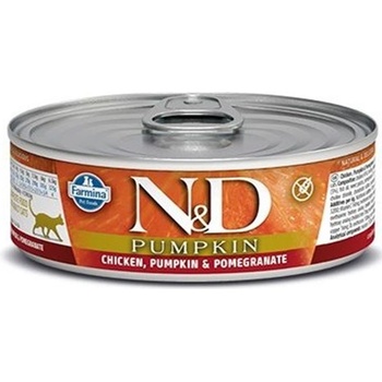 N&D GF Cat Pumpkin Adult Chicken & Pomegranate 80 g