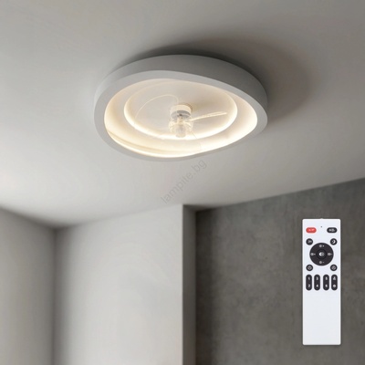 Brilagi - димируем LED таванен вентилатор LED/80W/230V Ø 50 см, бял + дистанционно управление (BG4014)