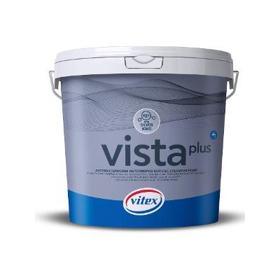VITEX БОЯ ИНТЕРИОРНА vitex vista СРЕБЪРНИ ЙОНИ bw 14.7л (1001348)