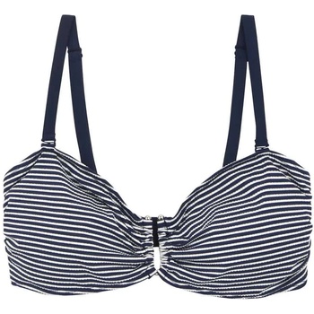 Regatta Aceana III bikini top - Blue (Navy / White Soccer Stripe)