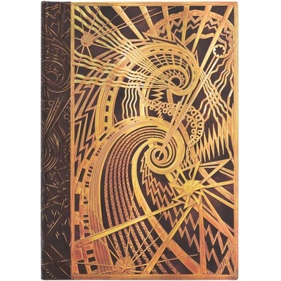 Paperblanks Тефтер The Chain Spiral, Midi, широки редове, тв (1570180501)