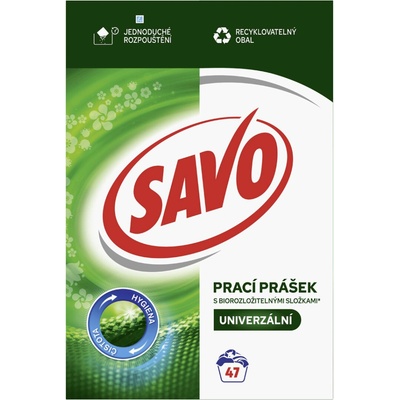 Savo prací prášok Univerzálny 47 PD
