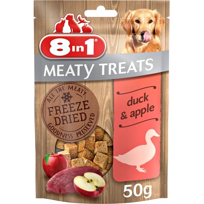 8in1 Meaty Treats 2 x kačacie s jablkami 2 x 50 g