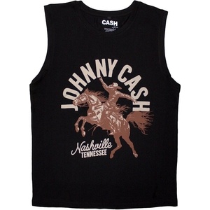 Johnny Cash Nashville Concert Black S Риза (JCTANK26MB01)