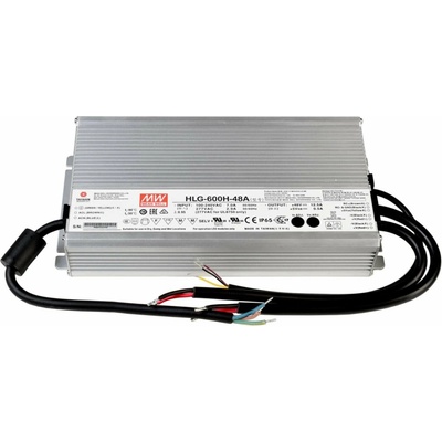 Meanwell napájení CV. HLG-600H-48A konstantní napětí 0-12500 mA IP67 48V DC 600,00 W 872125