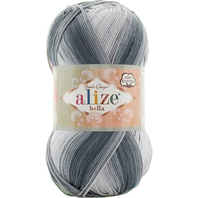 Alize příze Bella Batik 2905 šedá