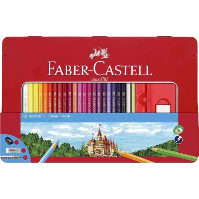 Faber-Castell pastelky 48 farieb + príslušenstvo 115888