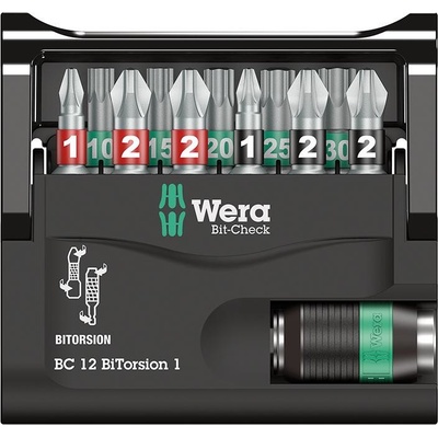 Sada bitů Check 12 BiTorsion 1, WERA, 057420