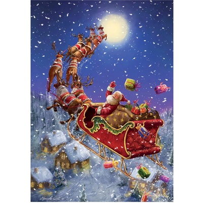 Educa - Puzzle Santa Claus is coming - 500 piese