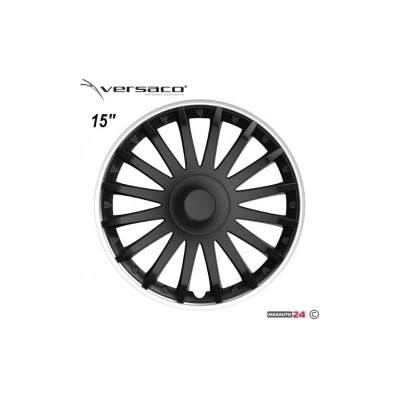 Versaco Тасове за джанти 15'' Versaco Crystal SO Black