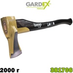 Gardex Tools Брадва тип клин, с протектор, 2000 г, 800 мм, Gardex CULTURE, дървена дръжка (381706)