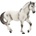 Mojo Фигурка Mojo Horses - Сив андалусийски жребец (387149)