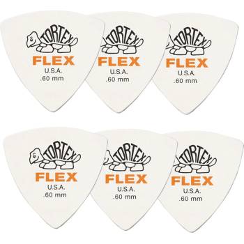 Image 1 of Dunlop 456P 0.60 Tortex Flex Triangle Перце за китара (456P060)