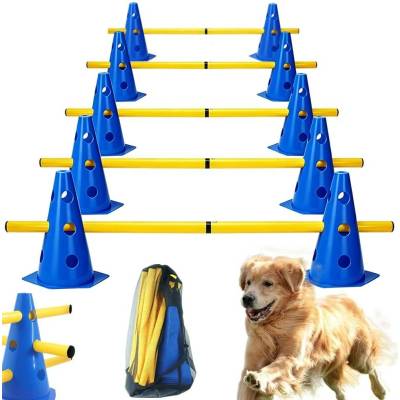 PawHut Agility sada pro psy, 6 dílů