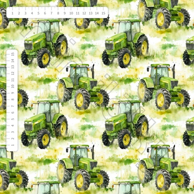 Zelený traktor úplet by MIMI [supreme]