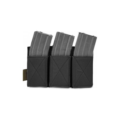 Warrior Assault Systems Trojitá Elastic sumka na zásobníky AR15 i AK černá