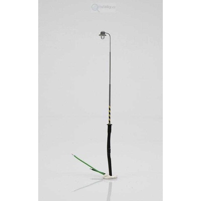 Malosérie CZ N nádražní lampa 80 mm s LED stříbrná/šraf. malosérie 9900042