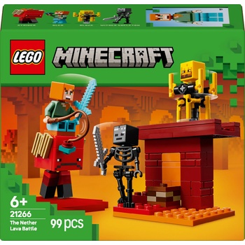 LEGO® Minecraft® - The Nether Lava Battle (21266)