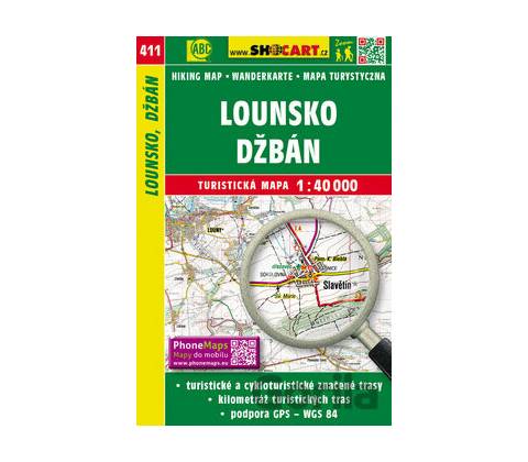 Turistická mapa Lounsko