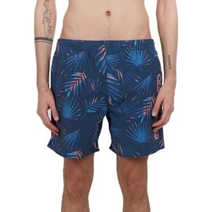 Fundango Бански гащета Fundango Bono Print swimming shorts - Blue (Lake)