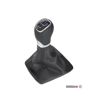 Paolo Топка с маншон за скоростен лост съвместима с Skoda Octavia/Superb - 5 скорости