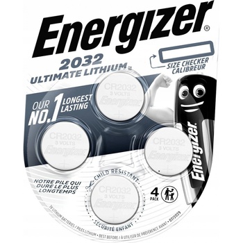 ENERGIZER Ultimate Lithium CR2032 4ks 7638900422993