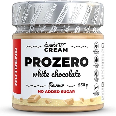 Nutrend DeNuts Cream Prozero s bielou čokoládou 250 g