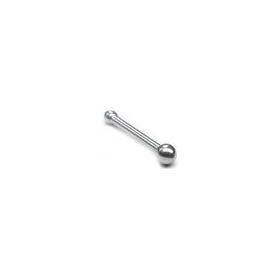Prosperk náušnice piercing do nosu stříbrná 19056/STR