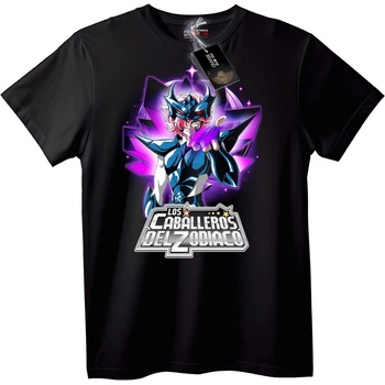NOONEBRAND Тениска Saint Seiya Зодиакален Рицар - XXS, Black