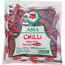 NGR Sušené červené chilli papričky celé 100 g