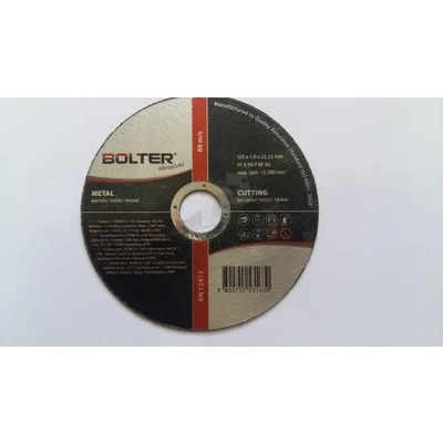 BOLTER 125х1, 0 диск за рязане на метал bolter (xg53163)
