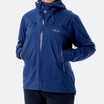 Rab Downpour Plus 2.0 jacket women nightfall Blue