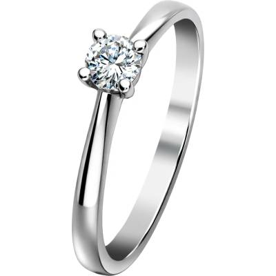 Zlaton Prsten bílé zlato s diamantem 000191007253