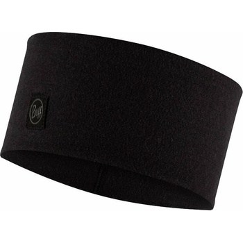 Buff merino Wide Solid Black