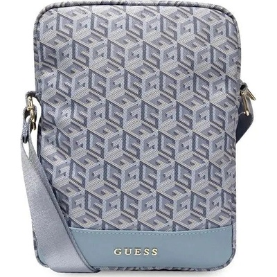 GUESS Чанта за табелт Guess GCube Stripe Tablet Bag, 10", синя (GUE003146-0)