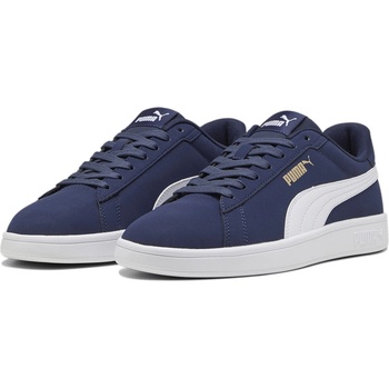 PUMA Мъжки маратонки Puma Smash 3.0 Buck Low-Top Trainers Mens - Navy/White