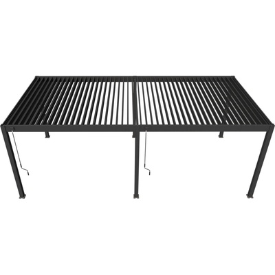 Outdoor Creations ORION 360x720cm 6 nôh Antracit RAL 7015