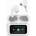 Gembird TWS-LCD-ANC-01-W white