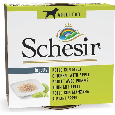 Schesir Adult kuřecí s jablkem 6 x 150 g