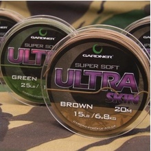 Gardner Šňůra Ultra Skin Brown 20m 25lb