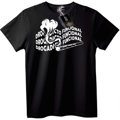 NOONEBRAND Тениска Функционален Адикт - 7XL, White