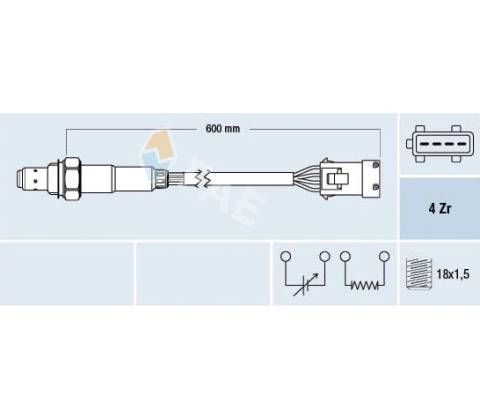 Lambda sonda FAE 77281