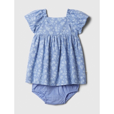 GAP Бебешки outfit комплект Brannan Bear от ленена смес GAP GAP | Sin | Момичешки | 80-86