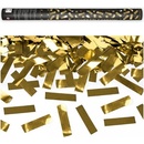 KONFETY vystreľovacie zlaté hoblinky 60 cm